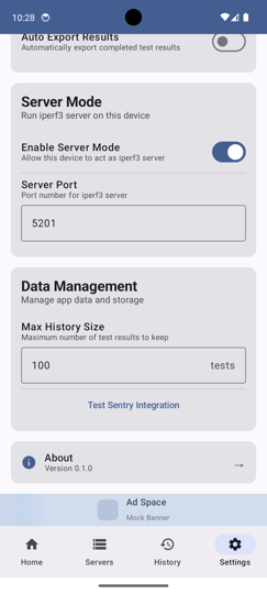 Server mode